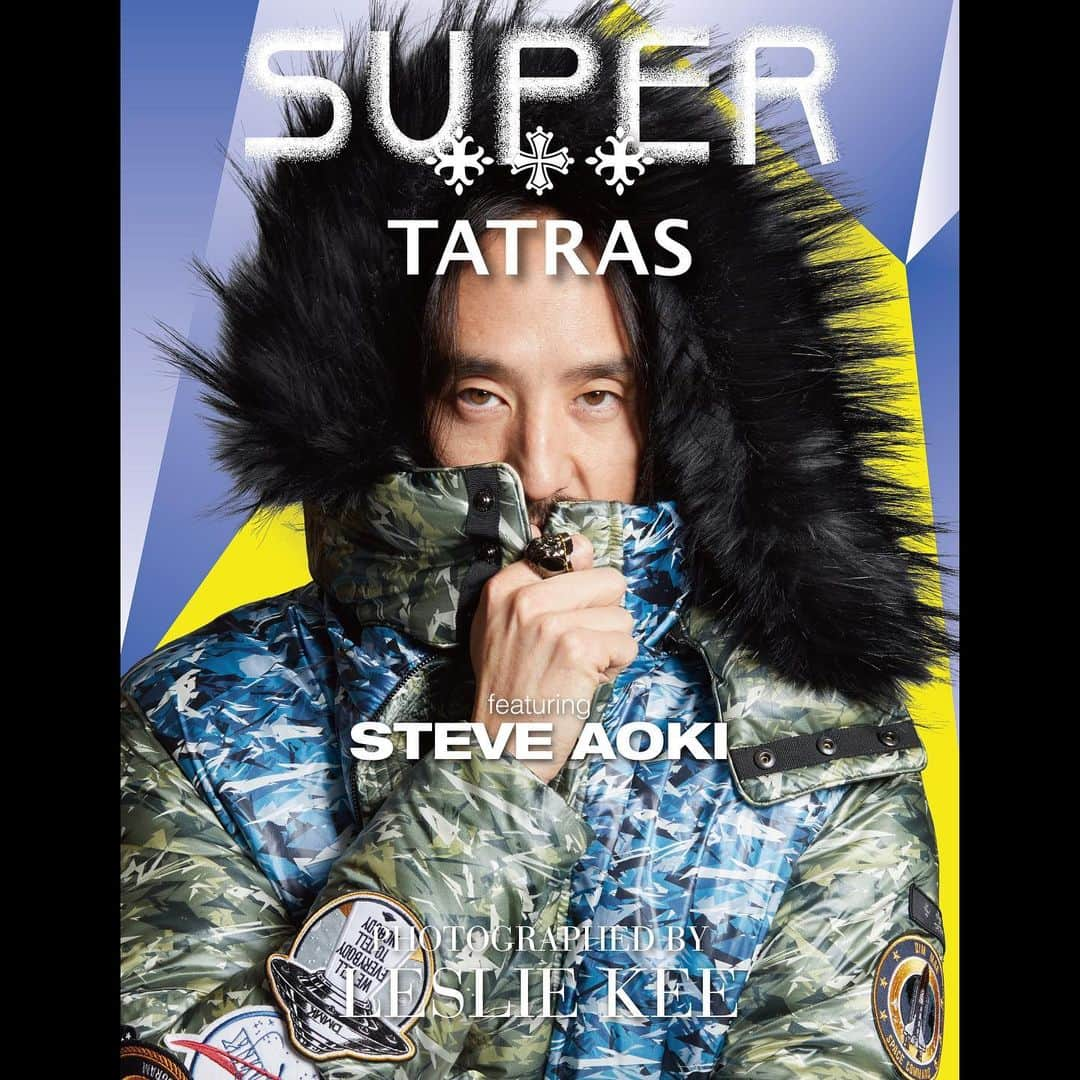 レスリー・キーさんのインスタグラム写真 - (レスリー・キーInstagram)「STEVE AOKI @steveaoki  Photographed by LESLIE KEE  TATRAS x DIMMAK collaboration  @tatras_official @dimmak @dimmakcollection @tatras_stradaest  SUPER TATRAS Pop-Up Store Tokyo Daikanyama Tenoha  11/22-12/15 Chicago Water Tower Place  12/03-12/17 Poster Design by @enlightenment_artwork」12月12日 9時54分 - lesliekeesuper