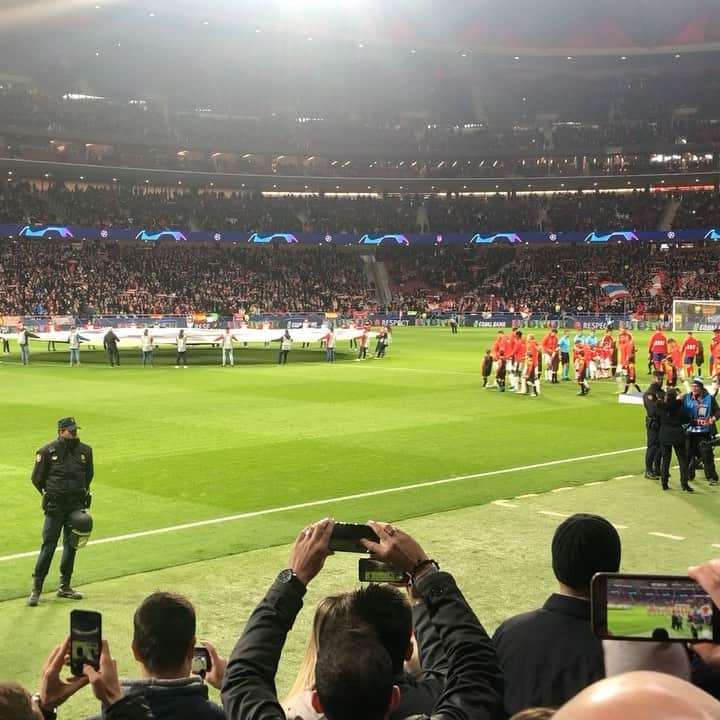 ダリオ・クレシッチのインスタグラム：「@atleticodemadrid - @fclokomotiv  @championsleague」