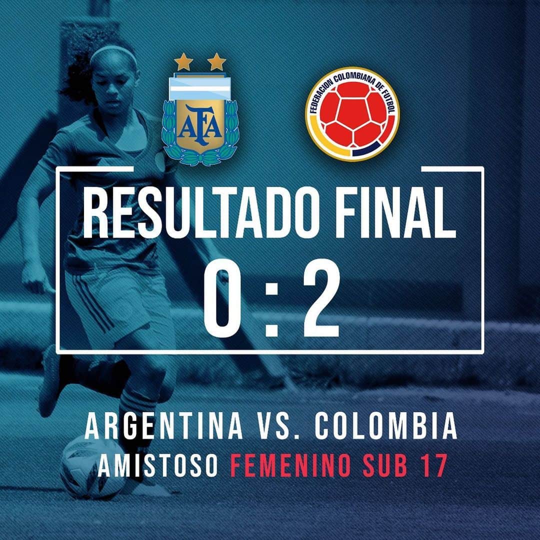サッカー コロンビア代表チームのインスタグラム：「Nueva victoria para nuestra Selección Colombia Femenina Sub-17 frente a @afaseleccion. 👊💪 #VamosColombia🇨🇴 #FemeninaSub17」