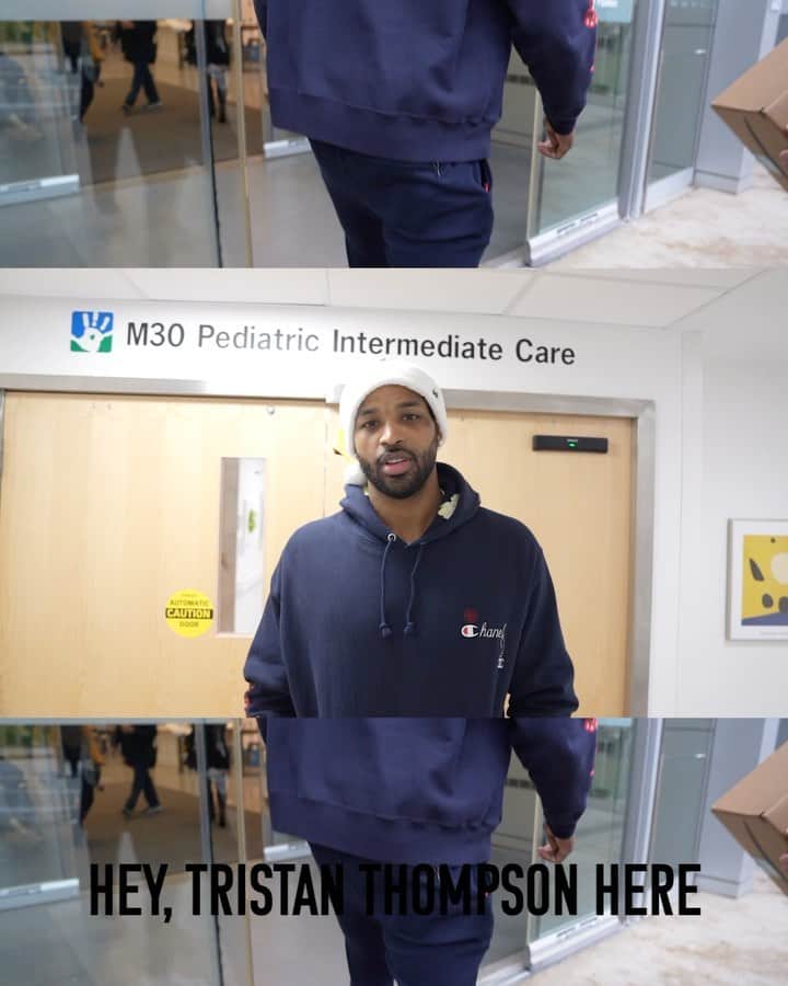 トリスタン・トンプソンのインスタグラム：「#ThisIsWhyWePlay 🎅💪🏾🙏🏾」