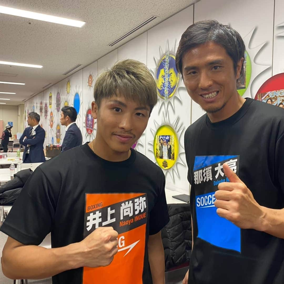 那須大亮さんのインスタグラム写真 - (那須大亮Instagram)「最強スポーツ統一戦2019の収録に参加してきました！！ 番組の詳細は後日発表されますので、お待ち下さい！  久しぶりのメンバーだったので、楽しい収録でした(^_^) 色んなアスリートとも交流できて、たのしかった～✨ #武田修宏  #坪井慶介  #田中マルクス闘莉王  #林彰洋  #永里優季 #那須大亮 #久しぶりのメンバー #宮崎大輔 #山中慎介 #井上尚弥 #藤光謙司」12月12日 10時04分 - nasudaisuke_official