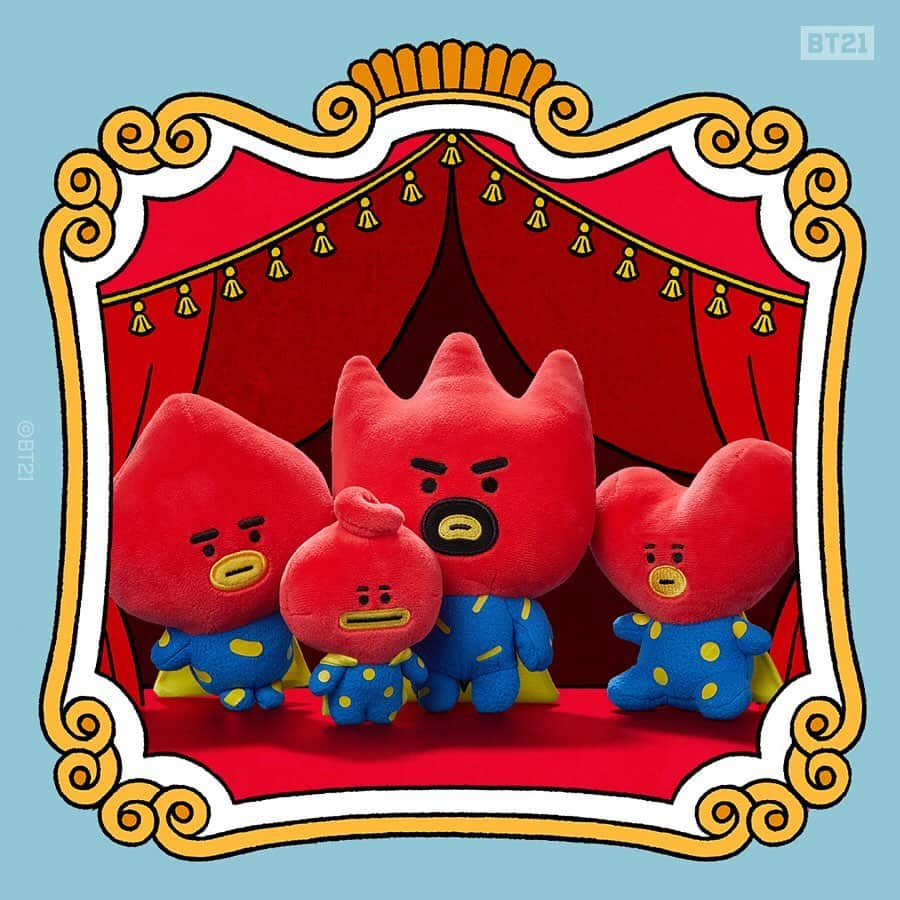 BT21 Stars of tomorrow, UNIVERSTAR!のインスタグラム