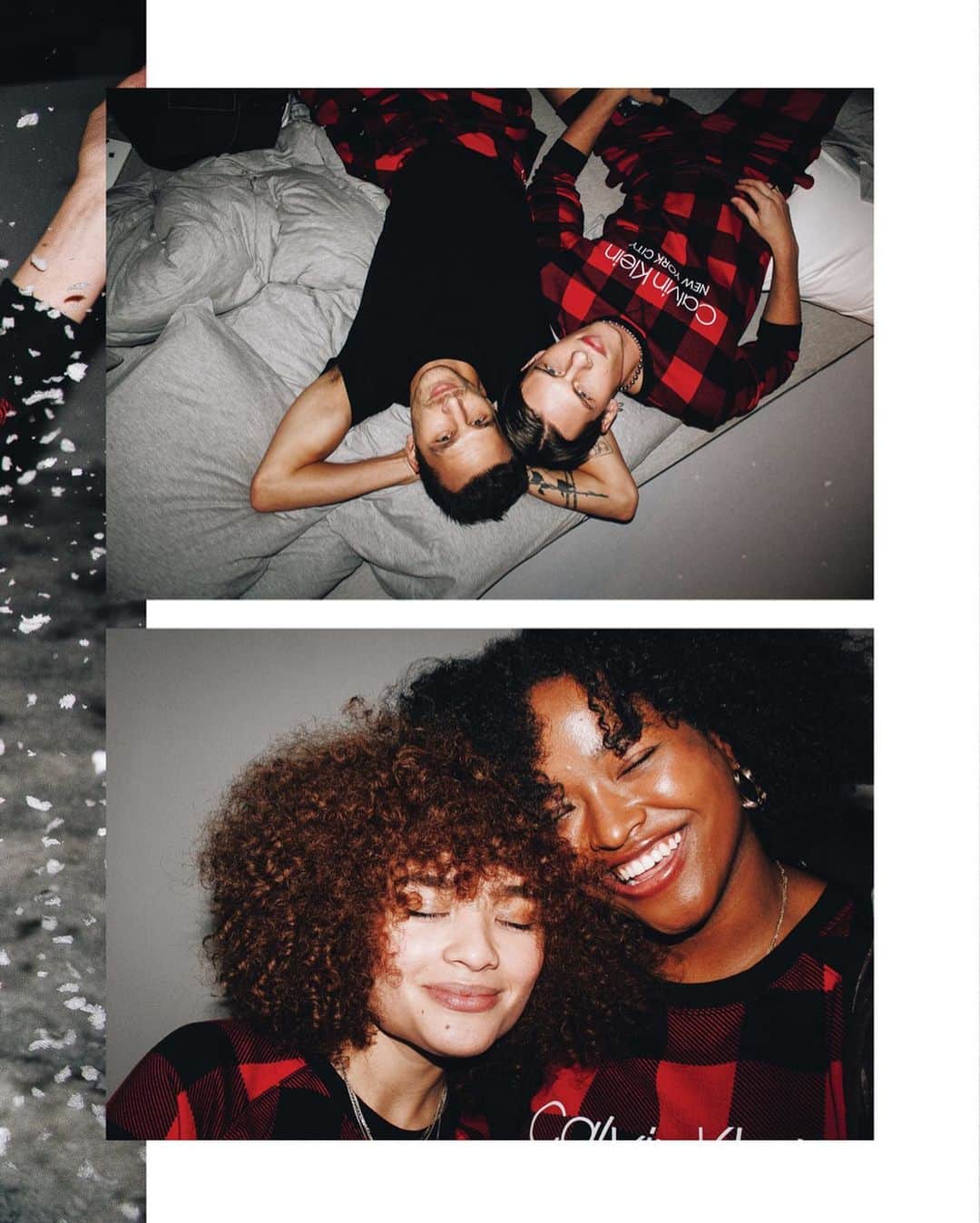 Calvin Kleinさんのインスタグラム写真 - (Calvin KleinInstagram)「Deck the #CALVINKLEIN halls 🎁 We’re celebrating the season in #MYCALVINS. Swipe ▷ to see more from tonight’s #CKHOLIDAY event in NYC. ⠀⠀⠀⠀⠀⠀⠀⠀⠀⠀⠀⠀⠀⠀⠀⠀⠀⠀⠀⠀ 📸: @tyrellhampton ⠀⠀⠀⠀⠀⠀⠀⠀⠀⠀⠀⠀⠀⠀⠀⠀⠀⠀⠀⠀ ⠀⠀⠀⠀⠀⠀⠀⠀⠀⠀⠀⠀⠀⠀⠀⠀⠀⠀⠀⠀ Shop the #CALVINKLEIN holiday gift guide: Modern Cotton Lounge Buffalo Check Sweatshirt [GLOBAL]  Modern Cotton Lounge Buffalo Check Joggers [GLOBAL]  1981 Bold Bodysuit [EU]  Hooded Faux Fur Collar Metallic Puffer Jacket [US]  Metallic Monogram Logo Crewneck T-Shirt [US]」12月12日 13時25分 - calvinklein