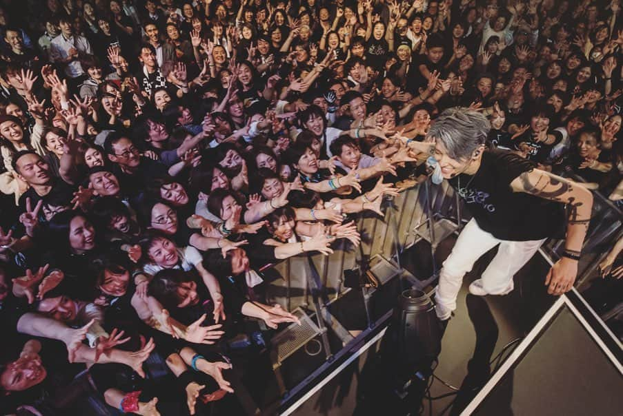 雅-MIYAVI-さんのインスタグラム写真 - (雅-MIYAVI-Instagram)「Rockin 2019 winter in JAPAN!!!!!! Good audience & good vibes 现在摇滚2019的日本冬季 ✌🏻札幌から、まさかの上海を経て、仙台＆名古屋２DAYS、皆の熱気とパワー受け取りました！！！！今夜は、福岡！！ここから後半戦、楽しみながら、一本一本、大事にいきたいと思います🙏🏻🙏🏻😃💯 #NoSleepTillTokyo 📸: @mikeyboiiiiii」12月12日 14時15分 - miyavi_ishihara