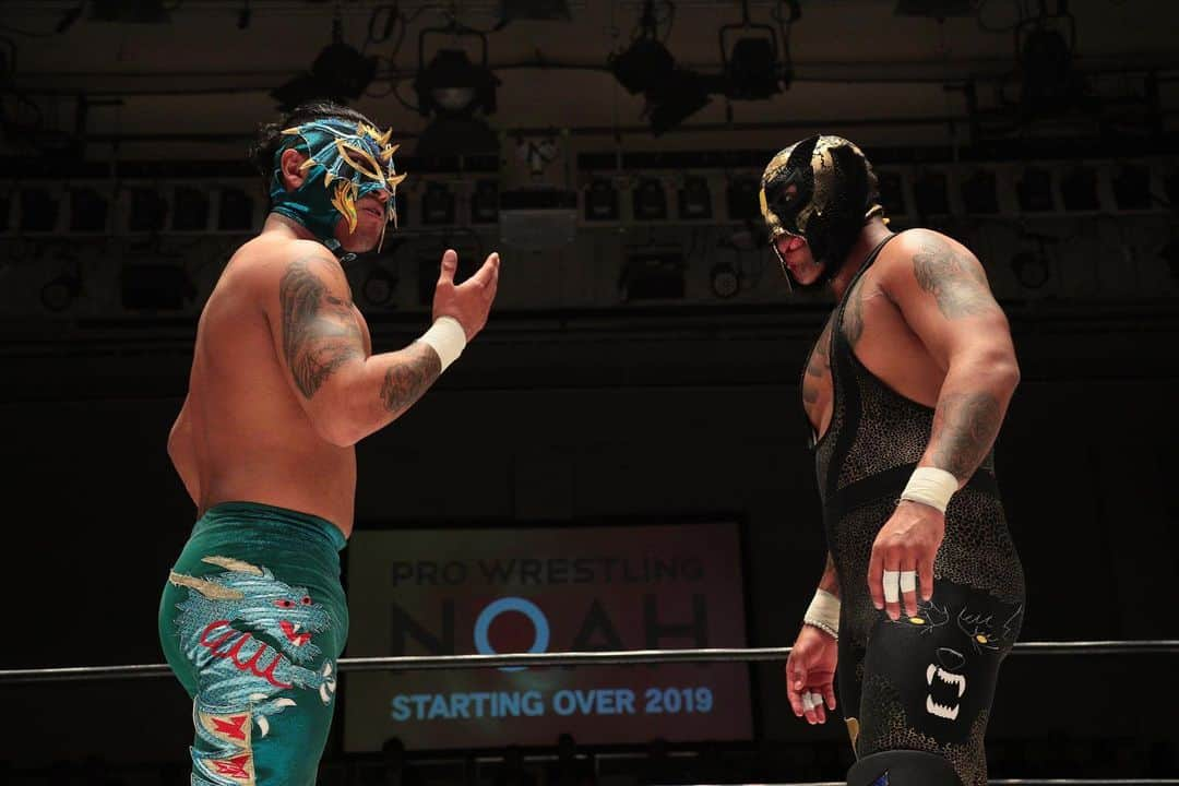 プロレスリング・ノアさんのインスタグラム写真 - (プロレスリング・ノアInstagram)「#noah_ghc #プロレスリングノア #プロレス #prowrestler #prowrestling #ドラゴンベイン #イホデカニスルプス #dragonbane #hijodecanislupus #ルチャリブレ #luchalibre」12月12日 15時40分 - noah_ghc