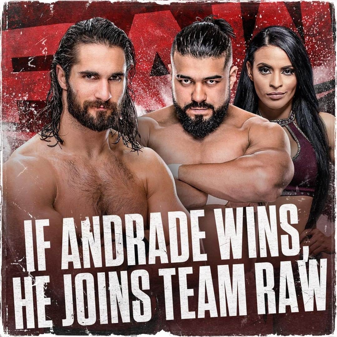 WWEさんのインスタグラム写真 - (WWEInstagram)「Not only would @andradealmas join the team, but he could REPLACE @wwerollins on #Raw's #SurvivorSeries Men's team with a win tonight!」11月19日 2時00分 - wwe