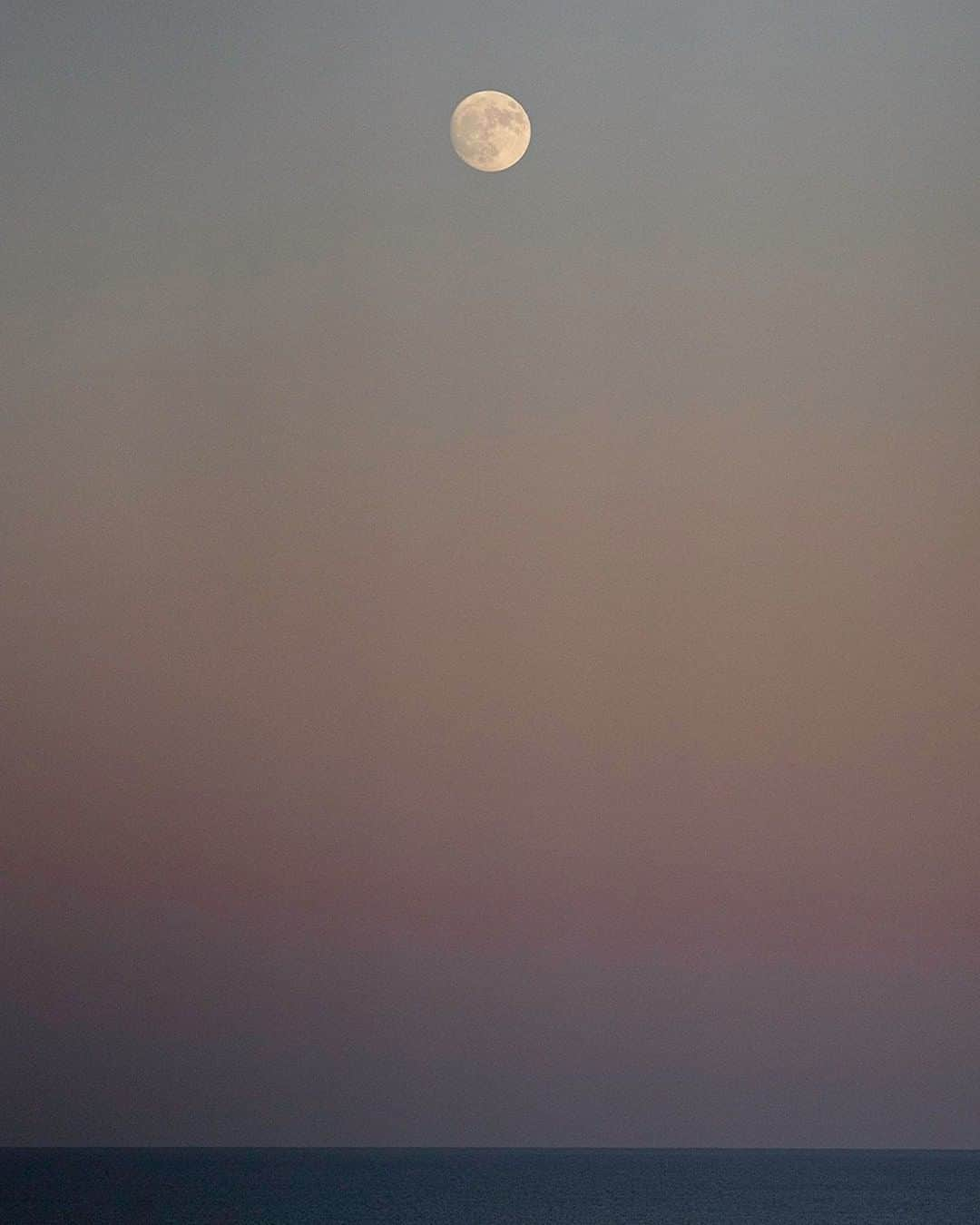 National Geographic Travelさんのインスタグラム写真 - (National Geographic TravelInstagram)「Photo by Matt Borowick @mborowick | The moon rises over the Atlantic Ocean just off the shore of Poplar Branch, North Carolina. #northcarolina #moonrise #sunset #nature #outerbanks」11月19日 2時06分 - natgeotravel