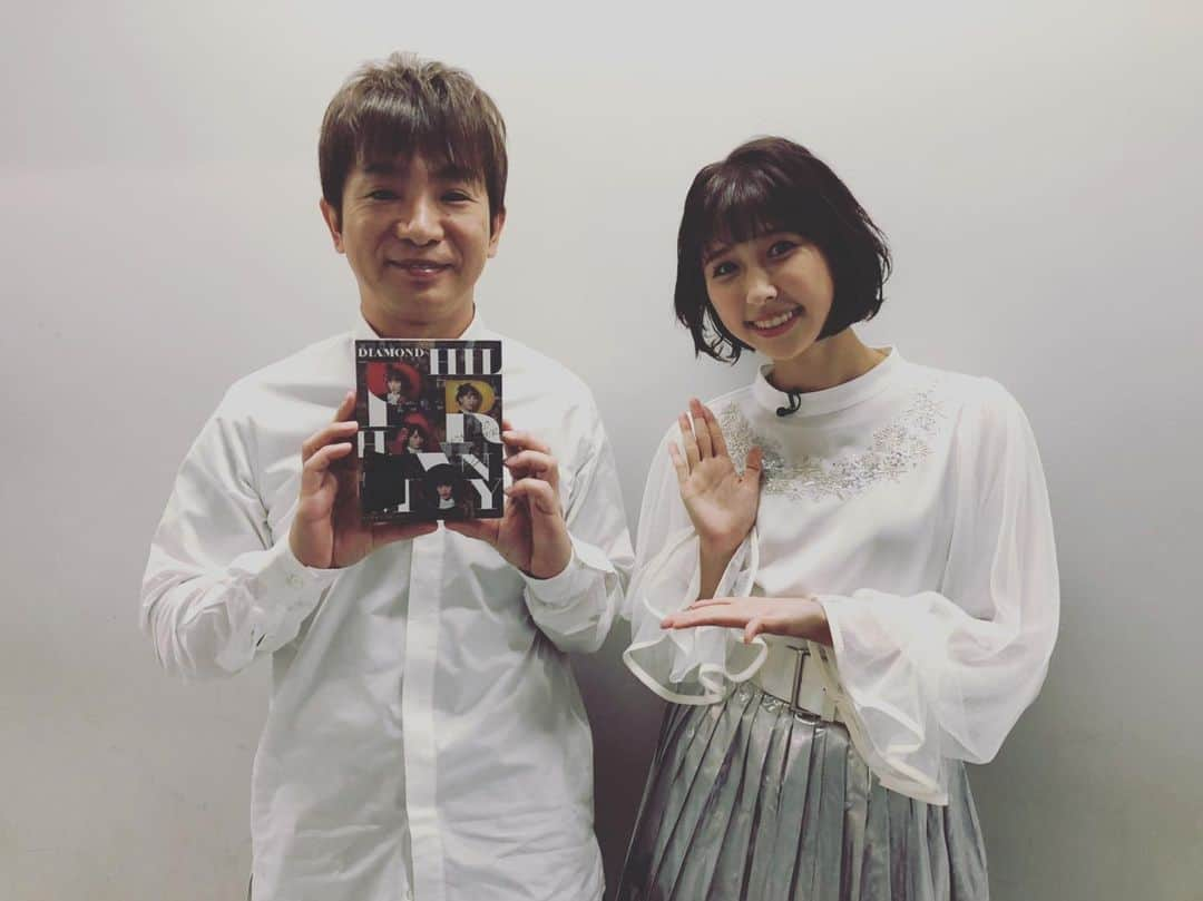 濱口優さんのインスタグラム写真 - (濱口優Instagram)「#玉井詩織　さん #ももクロ　#Blu-ray #奥さんと観ます #てかこのライブ行ってたって #diamondphilharmony」11月19日 2時19分 - hamaguchi_masaru