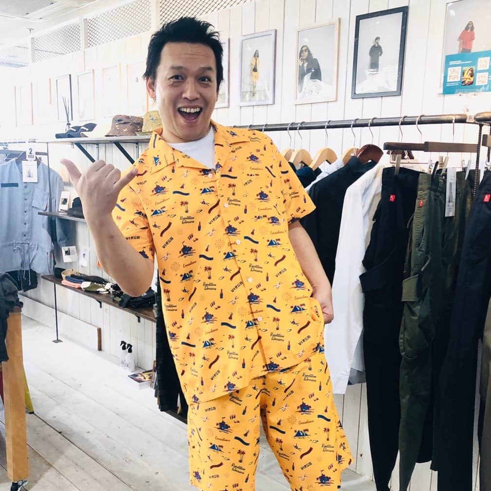 善し のインスタグラム：「早くも2020年の夏の装いが決まりました。  #virgo #virgowearworks」