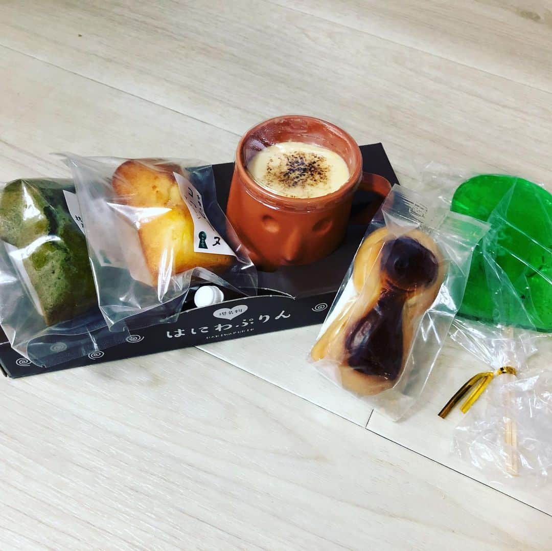 水谷さるころさんのインスタグラム写真 - (水谷さるころInstagram)「はにコット戦利品です。また…リビングに…古墳が増える〜😂　#古墳グッズ」11月18日 19時08分 - salucoro