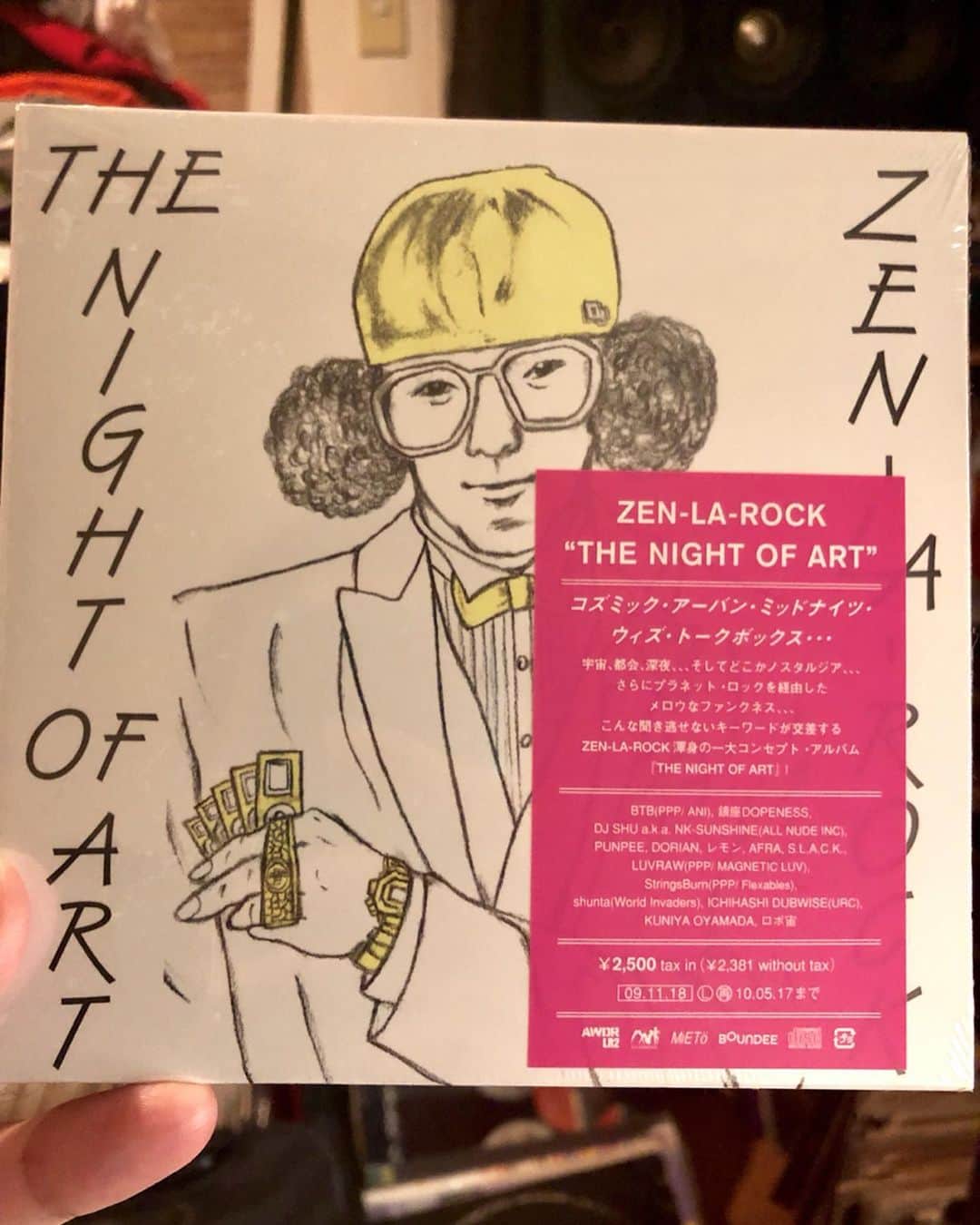 ZEN-LA-ROCKのインスタグラム：「2009/11/18 この10年はかなり早いっす。 まだまだコレからなので皆様何卒で御座います🙇🏻‍♂️ . . . #zenlarock #thenightofart #awdr #lr2 #allnudeinc #2009」