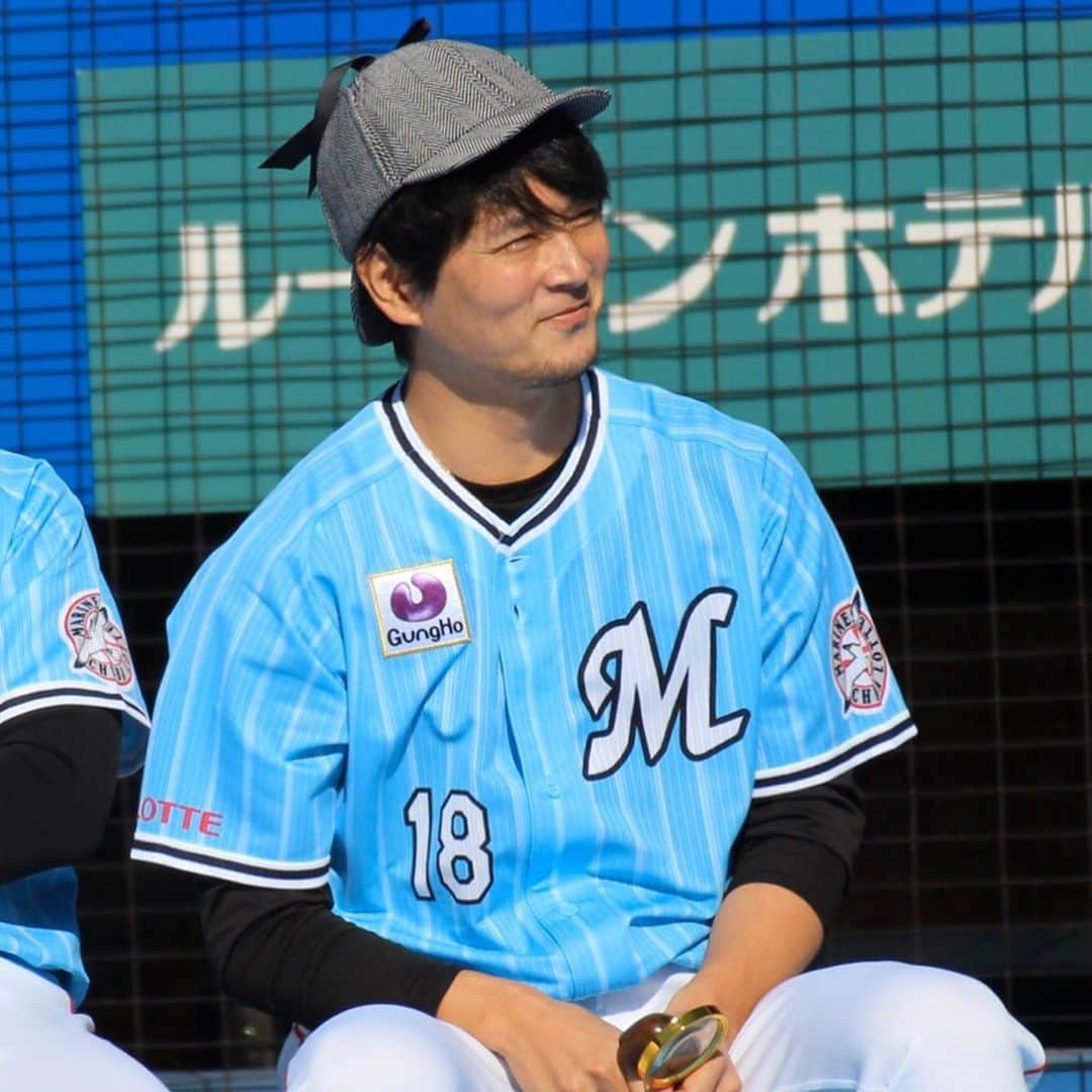 涌井秀章のインスタグラム：「#千葉ロッテマリーンズ  #chibalotte  #涌井秀章  #スーパーマリンフェスタ2019 #ファン感謝デー」