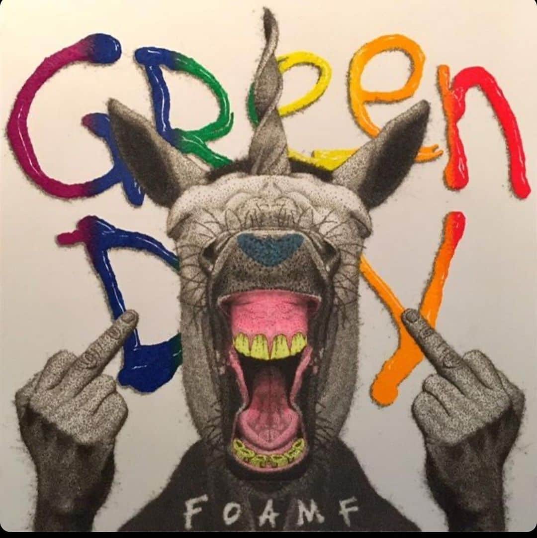 トレ・クールのインスタグラム：「Here is an amazing new piece of gunpowder art by the hella mega talented  @nicholasdamianschleif  #foamf #becausenothingsaysfuckyoulikeaunicorn」