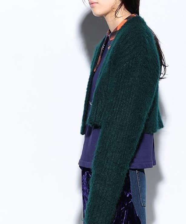 ファセッタズムさんのインスタグラム写真 - (ファセッタズムInstagram)「FACETASM FALL/WINTER 2019 COLLECTION “I'VE PUT チチンプイプイ ON YOU” MOHAIR SHORT CARDIGAN #facetasm  #facetasmtokyo #fw2019」11月18日 21時48分 - facetasmtokyo