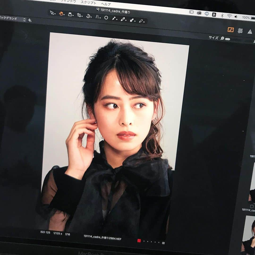 渡辺妃香さんのインスタグラム写真 - (渡辺妃香Instagram)「. . . 💄📸 . #作品撮り #ヘアメイク #メイク #ヘアアレンジ #ファッション #モデル」11月18日 22時26分 - watanabe_himeka