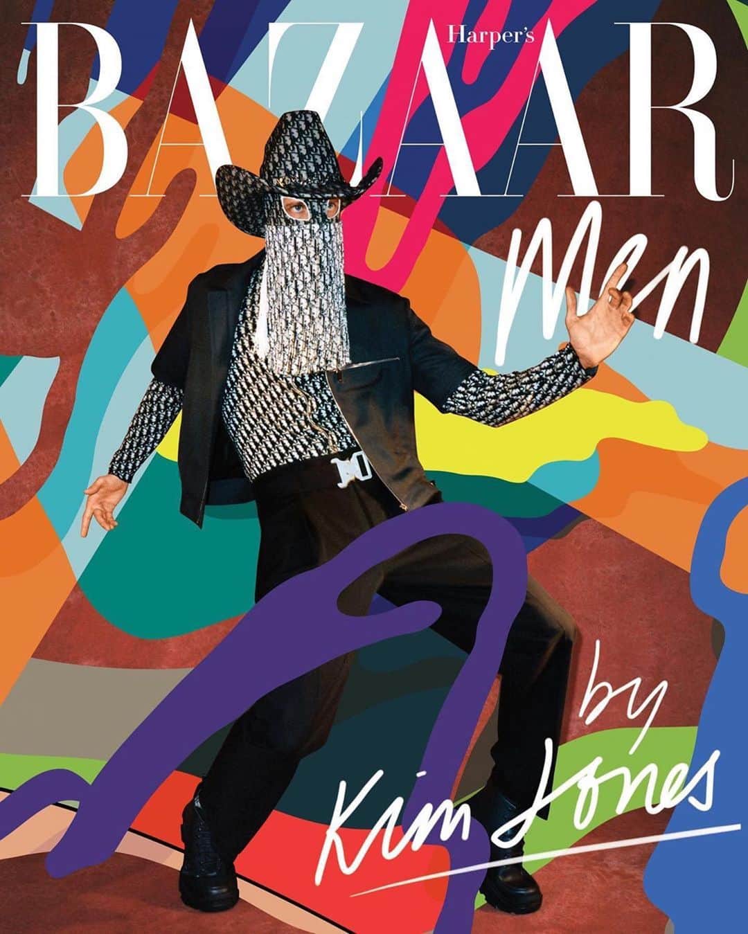 KAWSONEさんのインスタグラム写真 - (KAWSONEInstagram)「I’m happy to announce the first @harpersbazaarus men’s issue guest edited by @mrkimjones  @orvillepeck photographed by @_hugoscott  with artwork by @kaws  with special thanks to @glendabailey @nicolefritton @imurillo #KAWS」11月18日 23時10分 - kaws