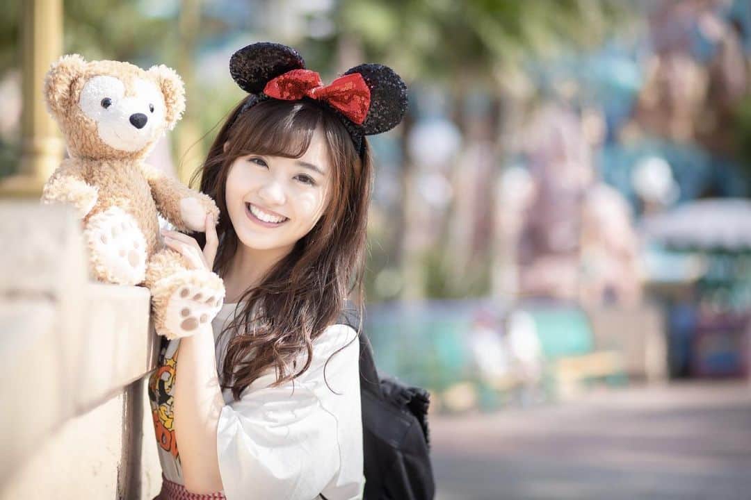 河村友歌のインスタグラム：「お誕生日おめでとうミッキーって言おうとしたら誕生日過ぎてた！」