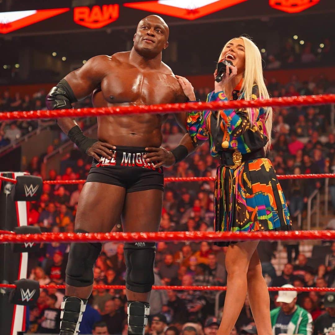 WWEさんのインスタグラム写真 - (WWEInstagram)「@thelanawwe came to #Boston with a restraining order and plans to divorce @rusevig... Can anyone stand up to @bobbylashley and Lana? #RAW」11月19日 11時01分 - wwe