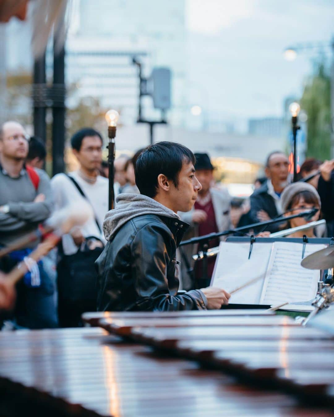 蓮沼執太さんのインスタグラム写真 - (蓮沼執太Instagram)「Secret performance in Ginza Tokyo. photo by @takehirogoto」11月19日 11時29分 - shuta_hasunuma