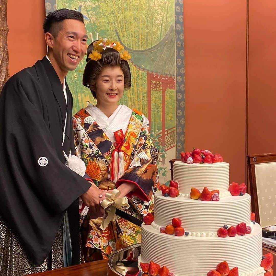 山本幸平さんのインスタグラム写真 - (山本幸平Instagram)「Wedding day 2019/11/16  I love you all my life @keiko_58  結婚式を挙げました。一生愛します。 2019/11/16」11月19日 7時38分 - kohey55