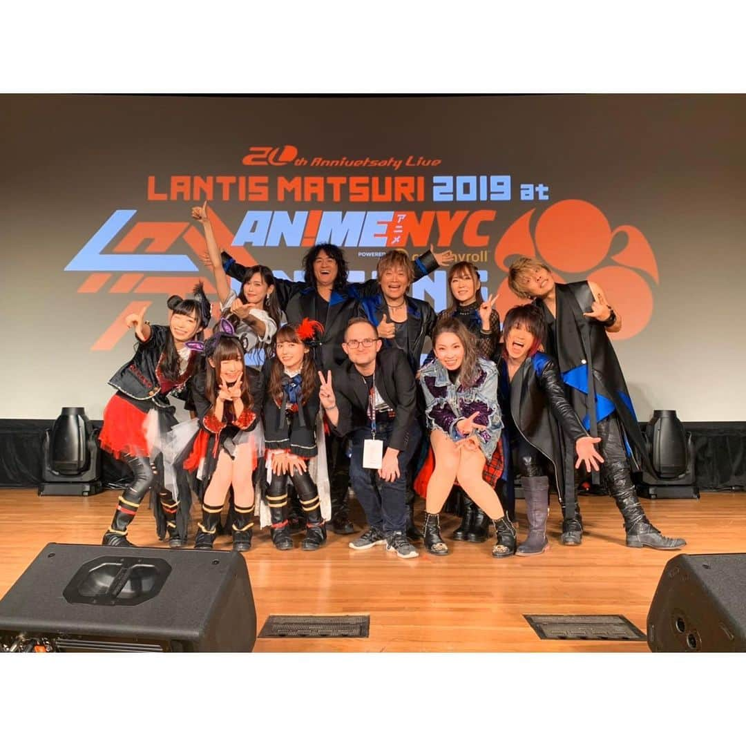 唐沢美帆さんのインスタグラム写真 - (唐沢美帆Instagram)「. The label mates I collaborated with this time!!! . JAM Projectさん・ Guilty Kiss 桜内梨子（逢田梨香子さん）、津島善子（小林愛香さん）、小原鞠莉（鈴木愛奈さん)・ZAQさん。 . #AnimeNYC #LantisMatsuri #jamproject #GuiltyKiss #zaq #TRUEさん #anime #anisong #ランティス祭り」11月19日 8時00分 - miho_karasawa