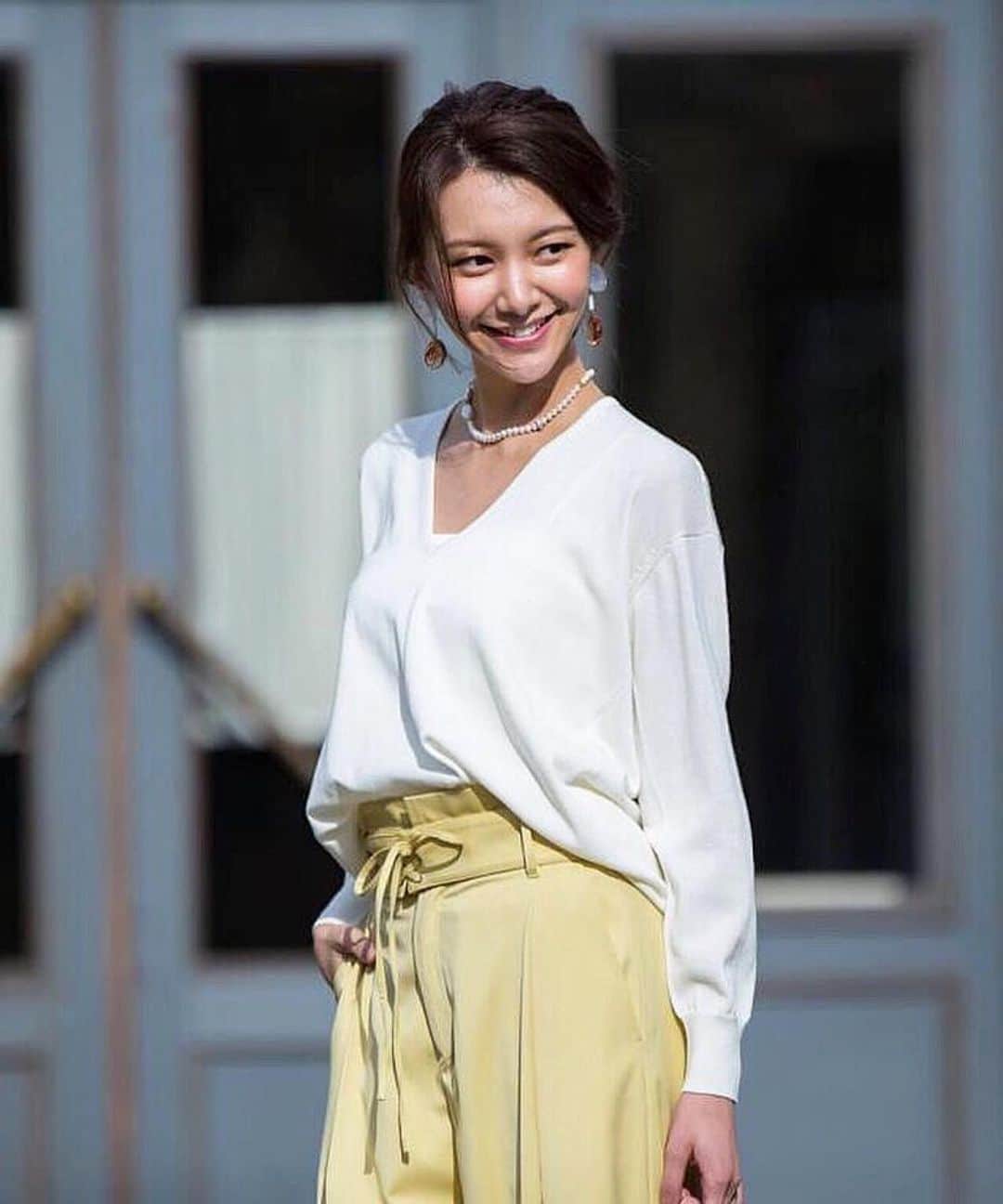 大出千尋のインスタグラム：「. good morning☀️☀️☀️」