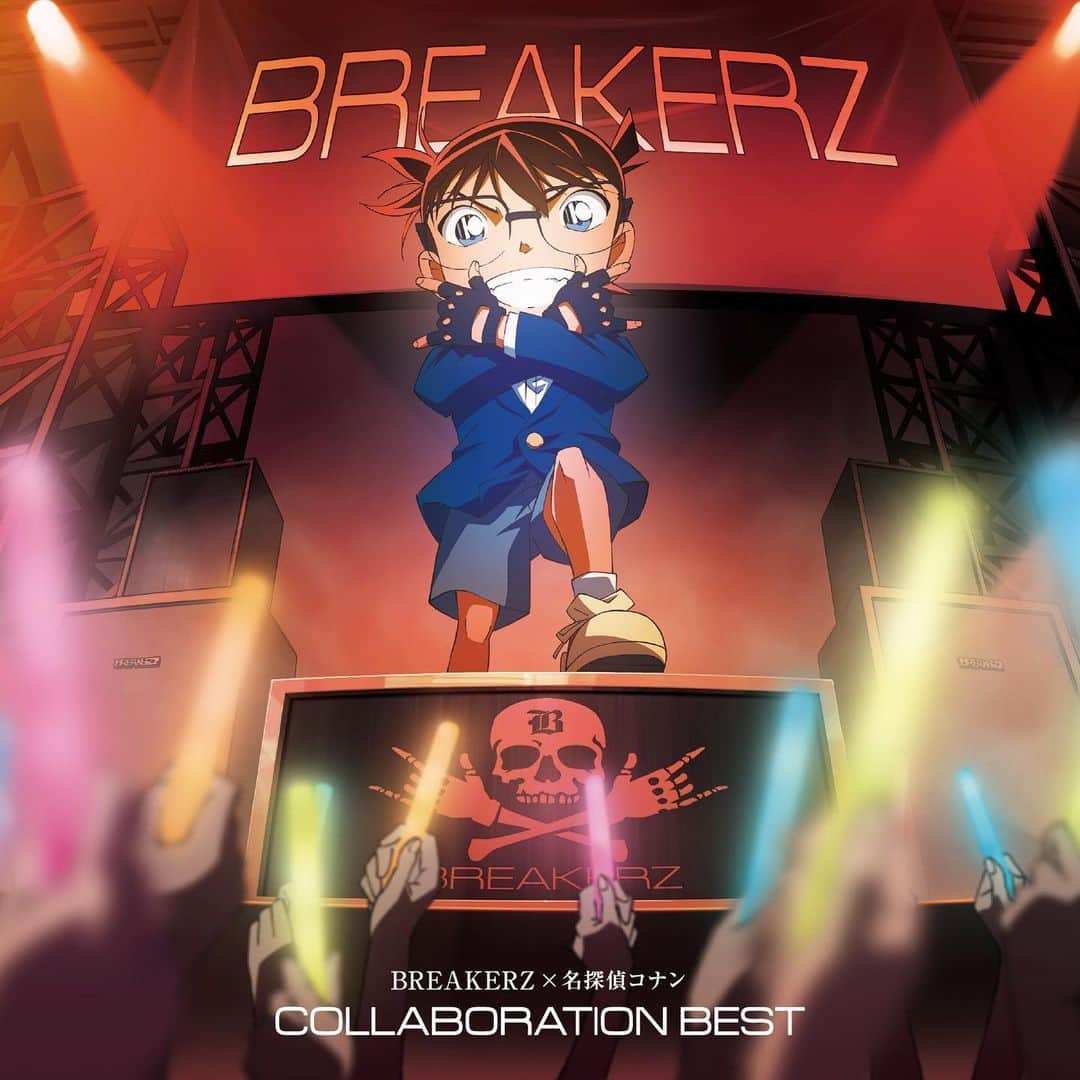 SHINPEIのインスタグラム：「12月18日にリリースされる﻿ 『BREAKERZ × 名探偵コナン COLLABORATION BEST』のジャケット画像は、﻿ オリジナル描き下ろしとなるアートワーク！﻿ ﻿ リリース当日12月18日のお台場でのリリースイベントでは、スペシャルゲストとして江戸川コナンくんが来てくれます！﻿ ﻿ 12月28日には＜COUNTDOWN JAPAN 19/20＞への初出演。﻿ ﻿ 12月29日には、初のアニソン限定ライブ﻿ ＜BREAKERZ LIVE 2019 ANIME SONG COLLABORATION＞が行われます。﻿ ﻿ 年末まで駆け抜けます。リリースもライブもお楽しみにっ！﻿ ﻿ #BREAKERZ #名探偵コナン」