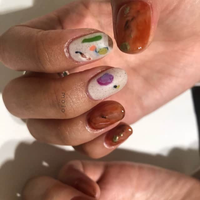 関根祥子さんのインスタグラム写真 - (関根祥子Instagram)「#削り出し  楽しい🧠  #mojonail#nail#nails」11月19日 10時16分 - mojonail_shokosekine