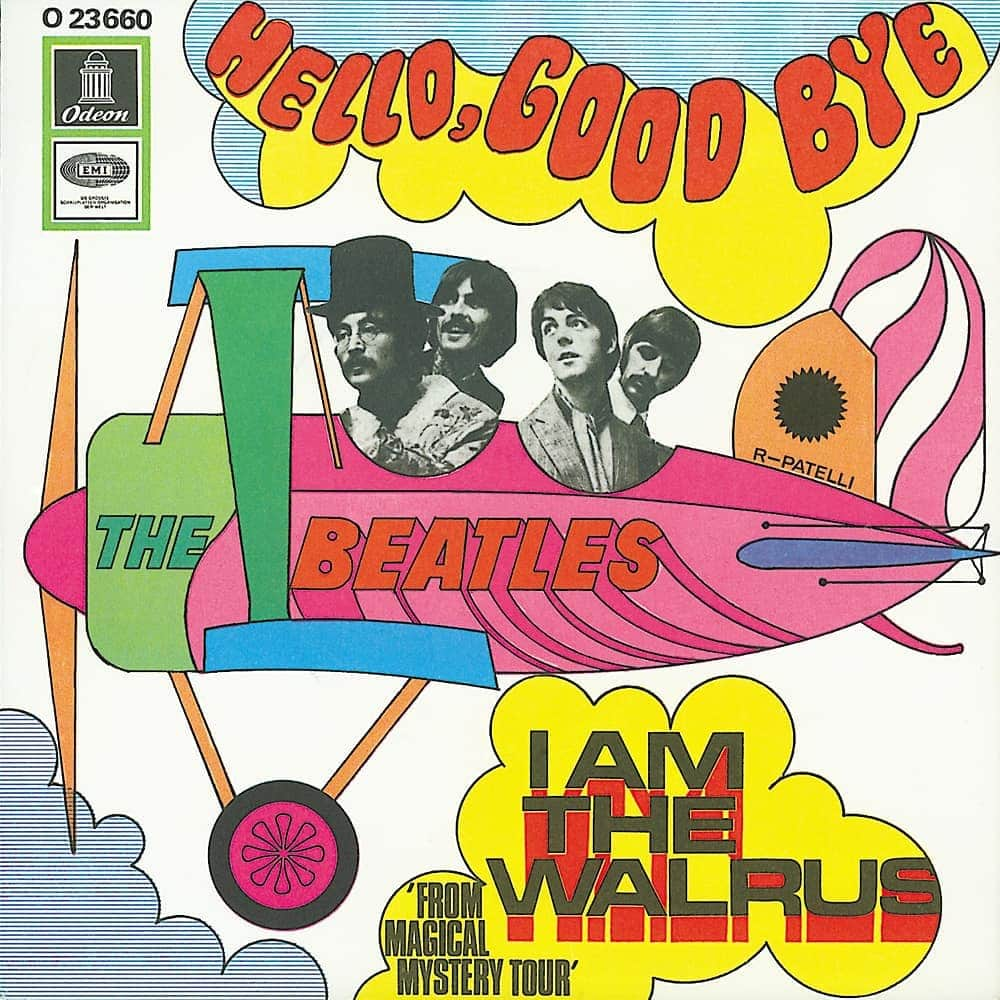 The Beatlesさんのインスタグラム写真 - (The BeatlesInstagram)「Hello, Goodbye / I Am The Walrus single sleeve - West Germany, 1967 ➿ Photo © Apple Corps Ltd. ➿ @georgeharrisonofficial, @johnlennonofficial, @paulmccartney, @ringostarrmusic」11月19日 21時03分 - thebeatles