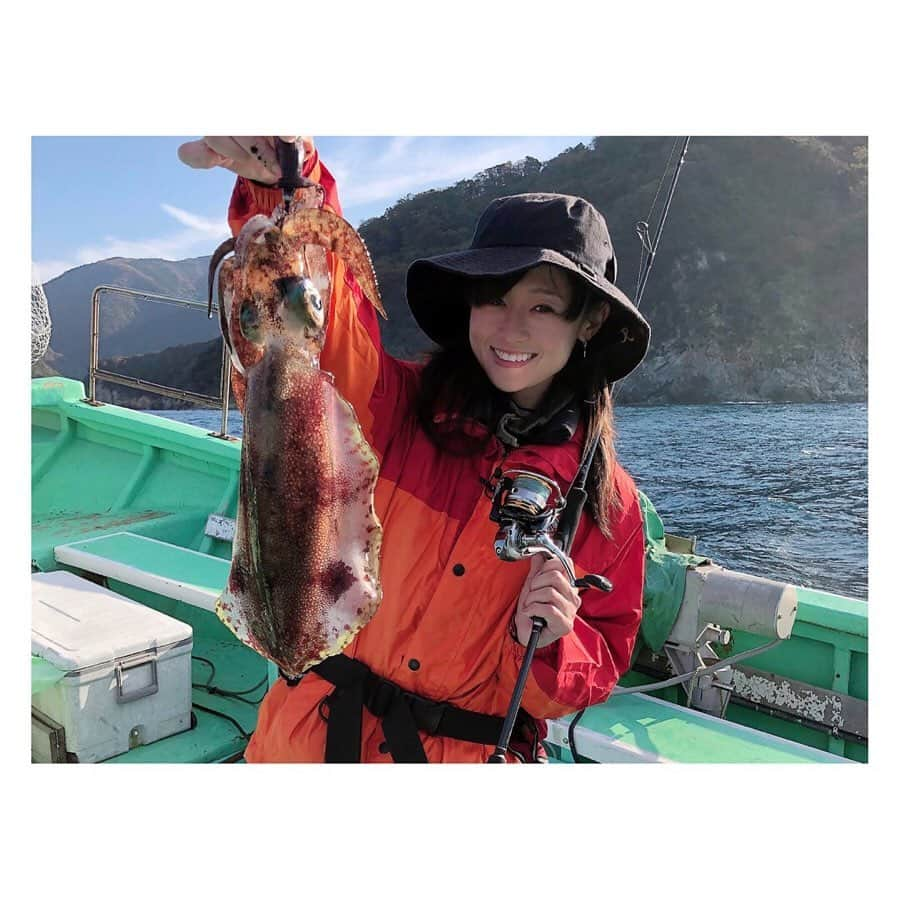 柳野玲子さんのインスタグラム写真 - (柳野玲子Instagram)「はじめまして、アオリイカ🦑 ティップランは繊細で難しくて面白過ぎました😍 ハマりそう…✨ そして絶品でした😋💞 #アオリイカ　#イカ #イカ釣り #ティップラン #船釣り #釣り #海釣り #西伊豆 #西伊豆町 #西伊豆町観光協会 #釣り女子 #fishing #cooking #釣魚 #釣魚料理 #海の恵みに感謝」11月19日 14時48分 - yanaginoreiko