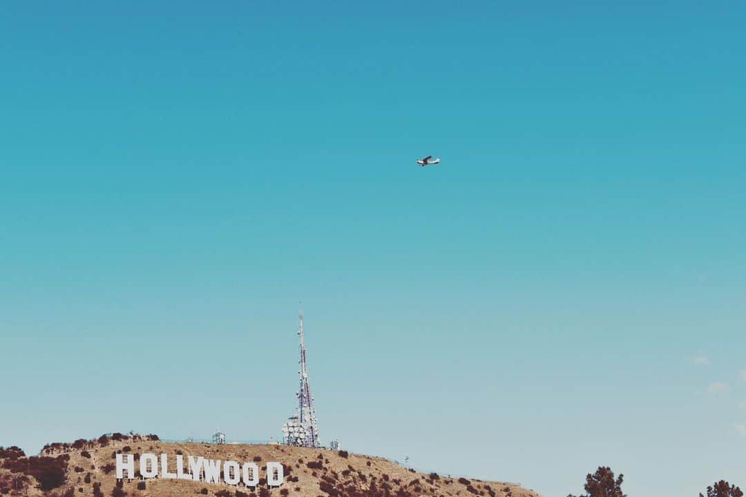 岡田ひとみ（ねんドル）さんのインスタグラム写真 - (岡田ひとみ（ねんドル）Instagram)「#photoshoot #travel #losangeles #hollywood #sky #blue #us #California」11月19日 15時50分 - hitomi_nendol