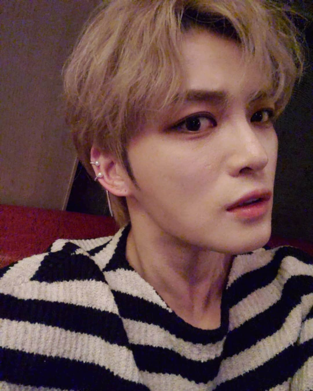 キム・ジェジュンさんのインスタグラム写真 - (キム・ジェジュンInstagram)「귀걸이 선물 받았다~!」11月19日 21時18分 - jj_1986_jj