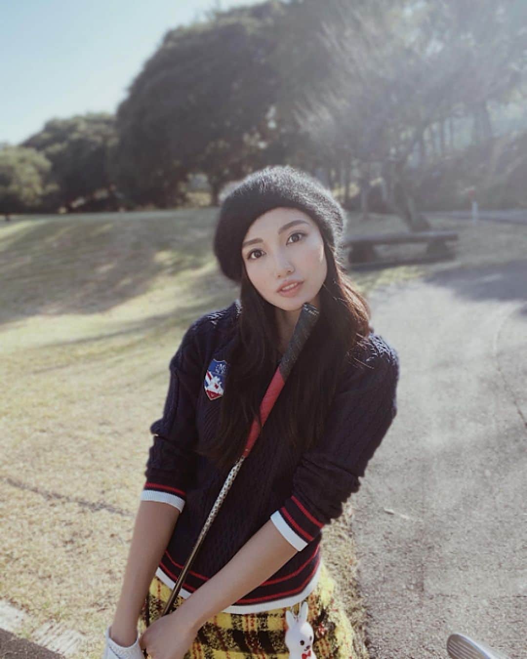吉田愛璃のインスタグラム：「#golf #ゴルフ女子 #ゴルフコーデ #ゴルフ大好き #100切り目指し中」