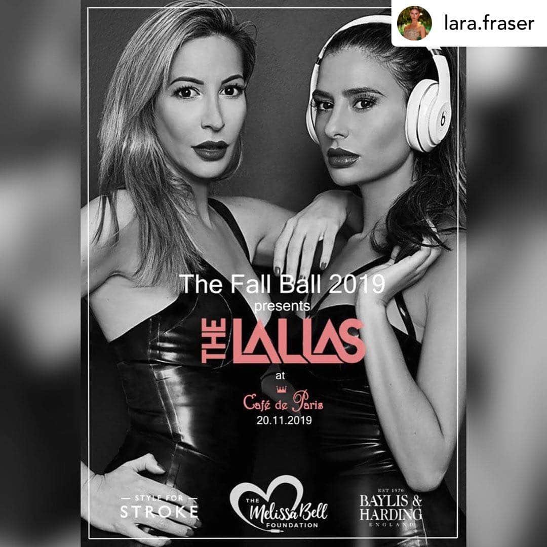 ローラ・プラデルスカさんのインスタグラム写真 - (ローラ・プラデルスカInstagram)「Posted @withrepost • @lara.fraser We are beyond excited to be DJing for #FallBall19 at @cafedeparislondon this Wednesday 💞🎶 . 📸 @stoyanovjones . Hosted by @alexandraburke & @nickede with performances from  @MarvinHumes @magicmikelive and @kojoanimlive in aid of @styleforstroke @melissabellfoundation @thestrokeassociation @interactstroke 💃💃💃 It’s going to be an incredible night!!! . . . #london #dj #femaledj #thelallas #charity #styleforstroke #thefallball #cafedeparis」11月19日 16時51分 - lpradelska