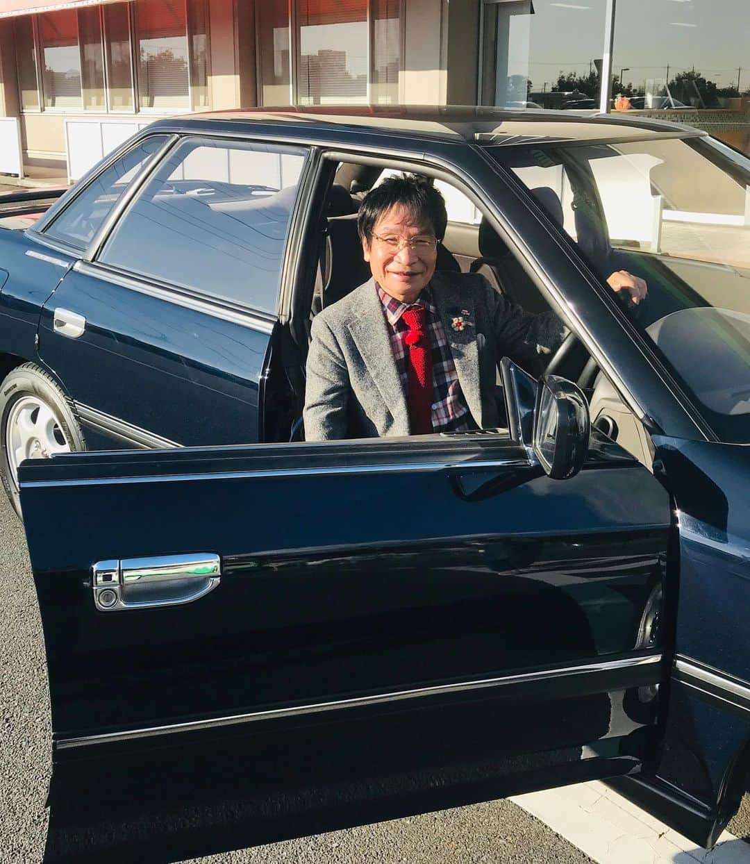 尾木直樹さんのインスタグラム写真 - (尾木直樹Instagram)「今日は車🚗🚘番組の収録(^^)楽しかったです - #車番組 #ロケ #免許返納 #かつて #乗っていた  #愛車 と#再会 #久しぶりに #車の話 #楽しかった❤️」11月19日 17時14分 - oginaoki_ogimama