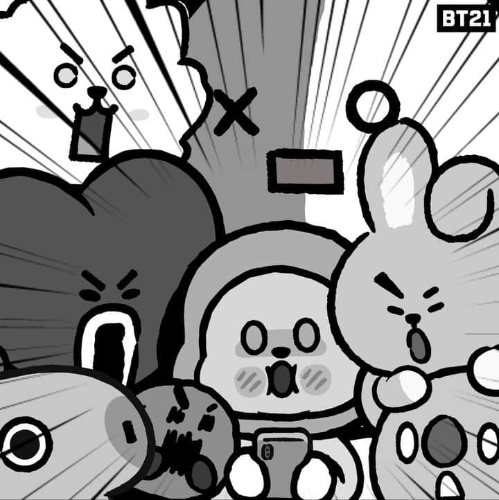 BT21 Stars of tomorrow, UNIVERSTAR!のインスタグラム