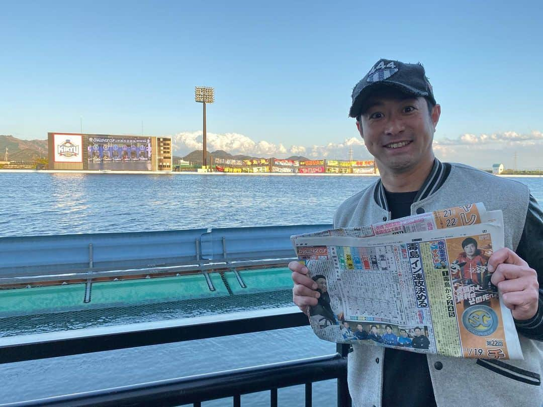 宮下純一さんのインスタグラム写真 - (宮下純一Instagram)「初のボートレース桐生🚤SGボートレースチャレンジカップドリーム戦是非見てください‼️#ボートレースチャレンジカップ #boatraceライブ #ボートレース桐生 #gtvボート」11月19日 17時34分 - junichi1017