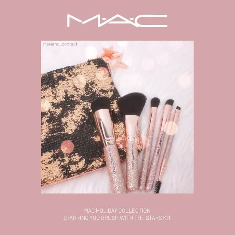 カラコンTeAmoさんのインスタグラム写真 - (カラコンTeAmoInstagram)「﻿ ﻿ 本日公開するプレゼントは﻿ MAC Cosmetics🌟﻿ ﻿ メイクの仕上がりを高める﻿ 5本のミニブラシがセットされた﻿ ホリデー限定キット、﻿ ブラシ ウィズ ザ スターズ キット💫✨﻿ ﻿ ⋆ファンデーション用ブラシ﻿ ⋆チーク用ブラシ﻿ ⋆ハイライト用ブラシ﻿ ⋆アイシャドウ用ブラシ﻿ ⋆ブロウ、マツエク用ブラシ﻿ ﻿ どれもメイクアップに欠かせない﻿ 優秀ブラシ👧💄✨﻿ ﻿ こちらを1名様にプレゼント👼💗﻿ ﻿ ﻿ 応募方法は簡単！﻿ ﻿ ①Instaで @teamo_contact をフォロー！﻿ ﻿ ②TeAmoのアプリをDL📱﻿ App store/Google play▶ティアモで検索🔎﻿ ﻿ (アプリをDLしないと﻿ 当選発表がご覧いただけませんので﻿ ご注意ください。)﻿ ﻿ ①②を満たせば﻿ たったこれだけで参加完了🙆﻿ ﻿ ※既にInstaフォロー済み、﻿ アプリDL済みの方も対象。﻿ Instagramアカウントが﻿ 非公開の方は対象外となります。﻿ ﻿ ーーーーーーーーーーー﻿ ﻿ ここでお得な情報㊙﻿ ﻿ この投稿にイイネ、﻿ Twitterフォローで当選確率アップ？！﻿ ﻿ エントリー期間▶12月13日まで﻿ 当選発表▶12月19日﻿ ﻿ プレゼントは随時発表していくので﻿ 投稿をお見逃しなく😘👄﻿ @teamo_contact﻿ ﻿ ﻿ #プレゼント #プレゼント企画﻿ #コンタクト #コスメ ﻿ #mac #カラコン #ベースメイク﻿ #カラーコンタクト #限定コフレ﻿ #カラーコンタクトレンズ ﻿ #新作コスメ #デパコス﻿ #限定コスメ #コスメマニア﻿ #コスメ好きな人と繋がりたい﻿ #maccosmeticsjapan #冬メイク﻿ #メイクブラシ #メイクブラシセット﻿ #ホリデーコレクション﻿ #ホリデーコレクション2019﻿ #maccosmetics﻿ #メイクアップ #カラコンティアモ﻿ #チーク #ティアコン﻿ #クリスマスコフレ #マックコスメ﻿ #クリスマスコフレ2019」11月19日 18時03分 - teamo_contact