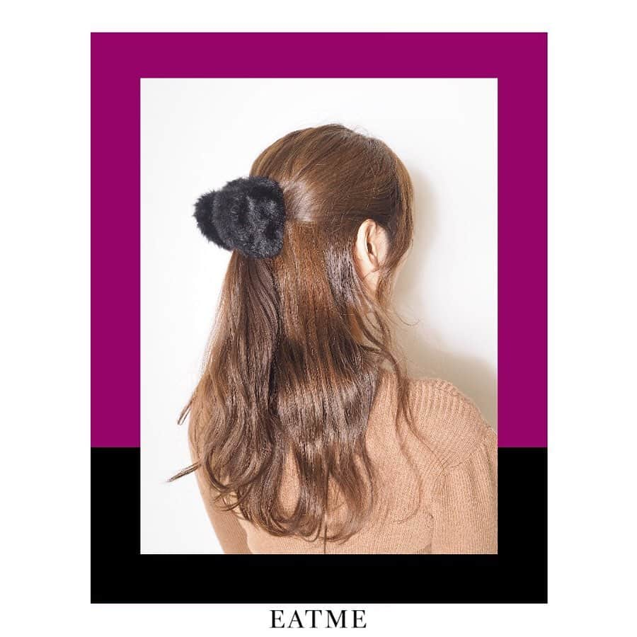 EATMEさんのインスタグラム写真 - (EATMEInstagram)「11.19 update... #EATME #NOVEMBER #NEW #ITEM #🌹 クリップ➡︎11.22発売予定 . TOP画面のURLからEATME WEB  STOREをCHECK💁🏻‍♀️ @eatme_japan . フワフワヘアクリップ（ #HAIRCLIP ） ¥2,500（+tax） COLOR🎨:PPL.BLK . #EATME_STYLING #eatmejapan #イートミー #fetishmode #2019aweatme #VINTAGEAFTERNOONTEA #益若つばさ #tsubasamasuwaka #fashion #japan #tokyo #harajuku #osaka #umeda #原宿 #大阪 #梅田エスト #instagood #like4like」11月19日 18時25分 - eatme_japan