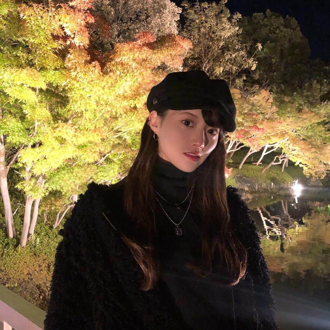 木本花音のインスタグラム：「#なばなの里 #なばなの里イルミネーション #なばな #長島 #ナガシマ」