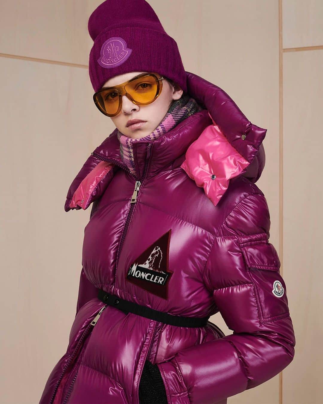 モンクレールさんのインスタグラム写真 - (モンクレールInstagram)「Altitude is the attitude. Alpine outerwear reinterpreted in radiant purple making the Wilson jacket pop. _ #WEALLWEARMONCLER #MonclerLunettes Explore on Moncler.com」11月20日 5時34分 - moncler