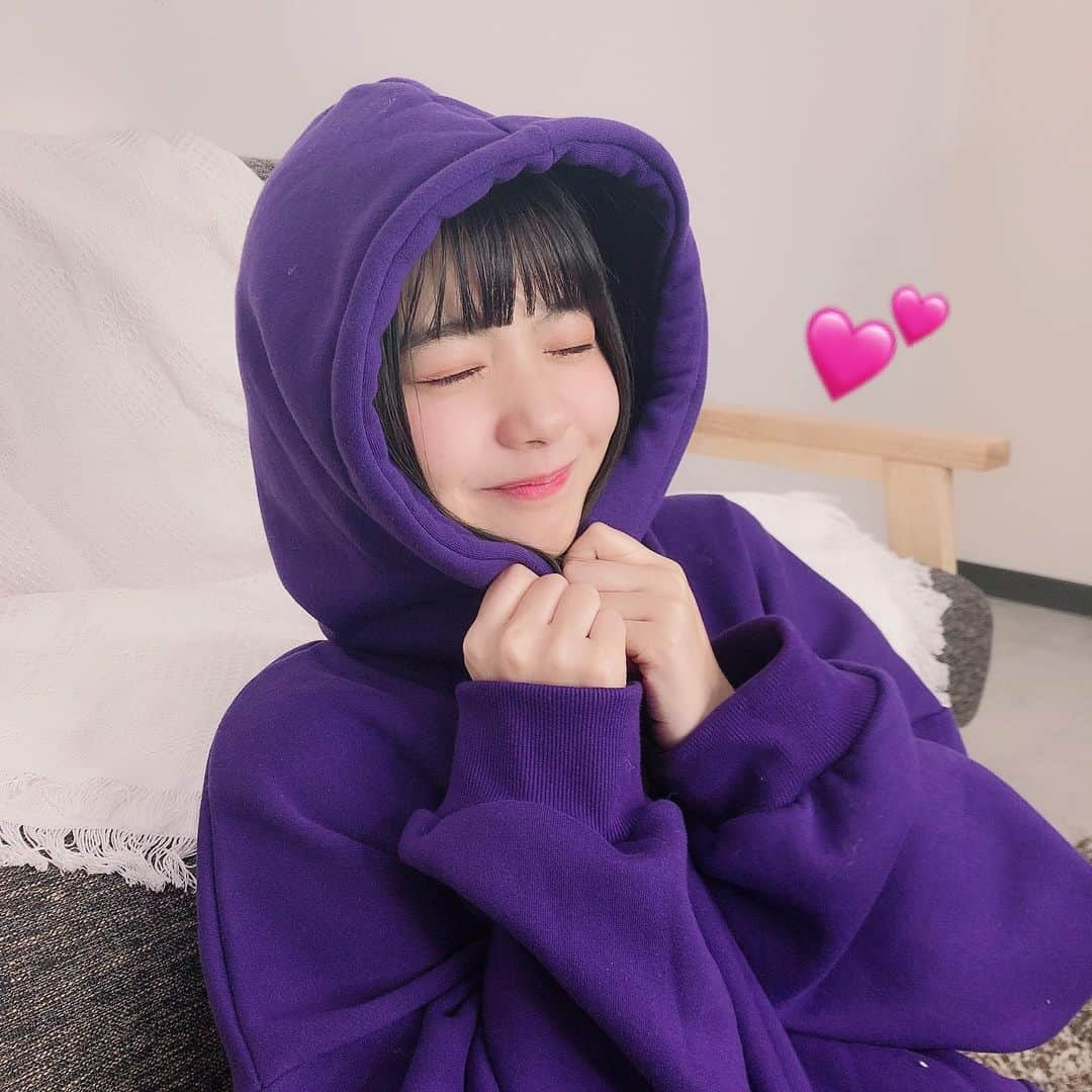 ゆなさんのインスタグラム写真 - (ゆなInstagram)「💜お疲れ様です💜 ・ ・ 今日は、学校の後に YouTubeの撮影と 会議でしたっ‼️ ･ 最近数学にハマりすぎて、 勉強が楽しい💕💕💕」11月19日 21時26分 - _yunachannel