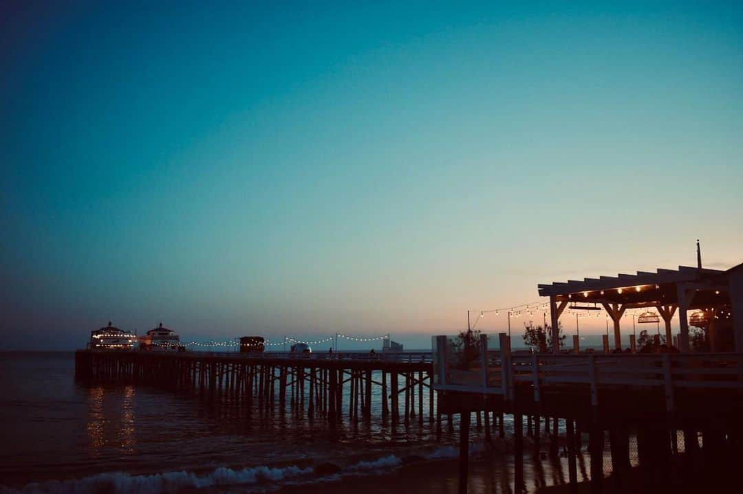 のインスタグラム：「#malibu #sky #Ocean #sunset #photoshoot #california #travel」