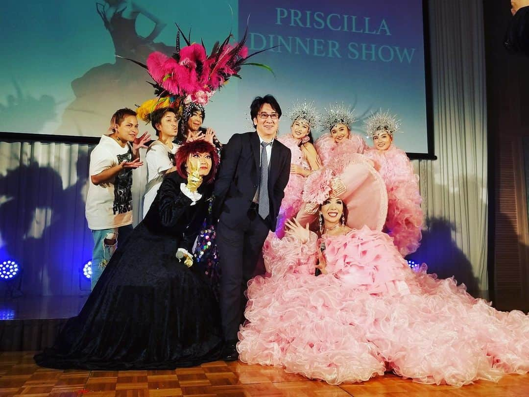 日出郎さんのインスタグラム写真 - (日出郎Instagram)「PRISCILLA congratulate it 16th anniversary 😍😍😍 #日出郎  #月島紅  #静岡プリシラ #16周年  #ディナーショー  #ゲストで出てきた  #松井誠さん #宝ダイヤさん」11月19日 22時57分 - hiderou1030