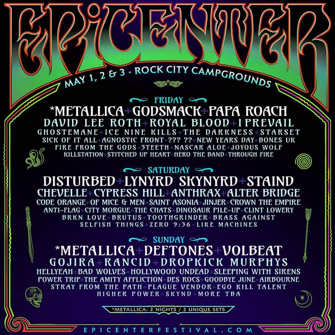 のインスタグラム：「Epicenter we're coming! 🎟 TICKETS ON SALE NOW 🎟」
