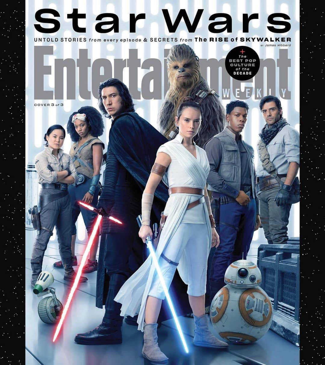 スター・ウォーズさんのインスタグラム写真 - (スター・ウォーズInstagram)「Check out the 3 new @EntertainmentWeekly covers celebrating the #StarWars saga. Go to EW.com to read the full story!」11月20日 0時01分 - starwars