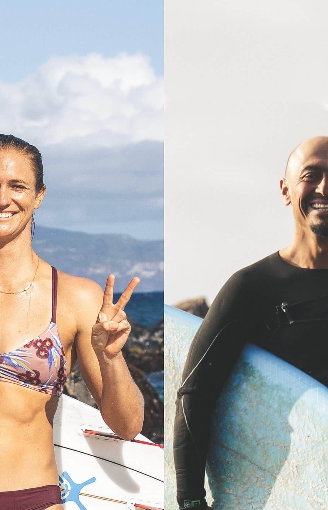 のインスタグラム：「We’ve always been inspired by folks that pass on smiles in their own unique style. Since ’97, we’ve housed an eclectic assembly of ambassadors who embody that very way of life. Take renowned big-wave chargers and dedicated enviro-activists @PaigeAlms and @SurfNavarro, for example. The two come from different walks but share endless common ground. To celebrate, they’ve helped Sanuk create a new sustainable boot that allows them (and you) to go hard on the journey and easy on the planet. Tag along via IGTV & turn your phone for the full screen dream. Learn more via the bio link. #Sanuk #SmilePassItOn」