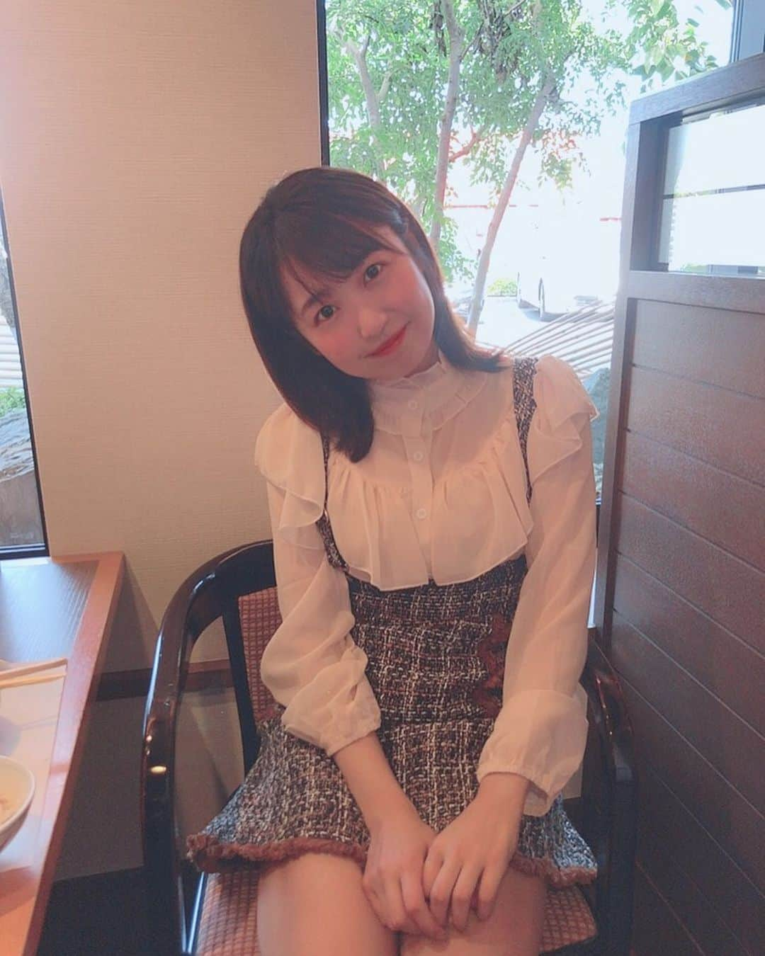 惣田紗莉渚さんのインスタグラム写真 - (惣田紗莉渚Instagram)「#7things  #setup  #tweed  #blouse  #instafashion  #instagood」11月20日 1時05分 - sarisari0118