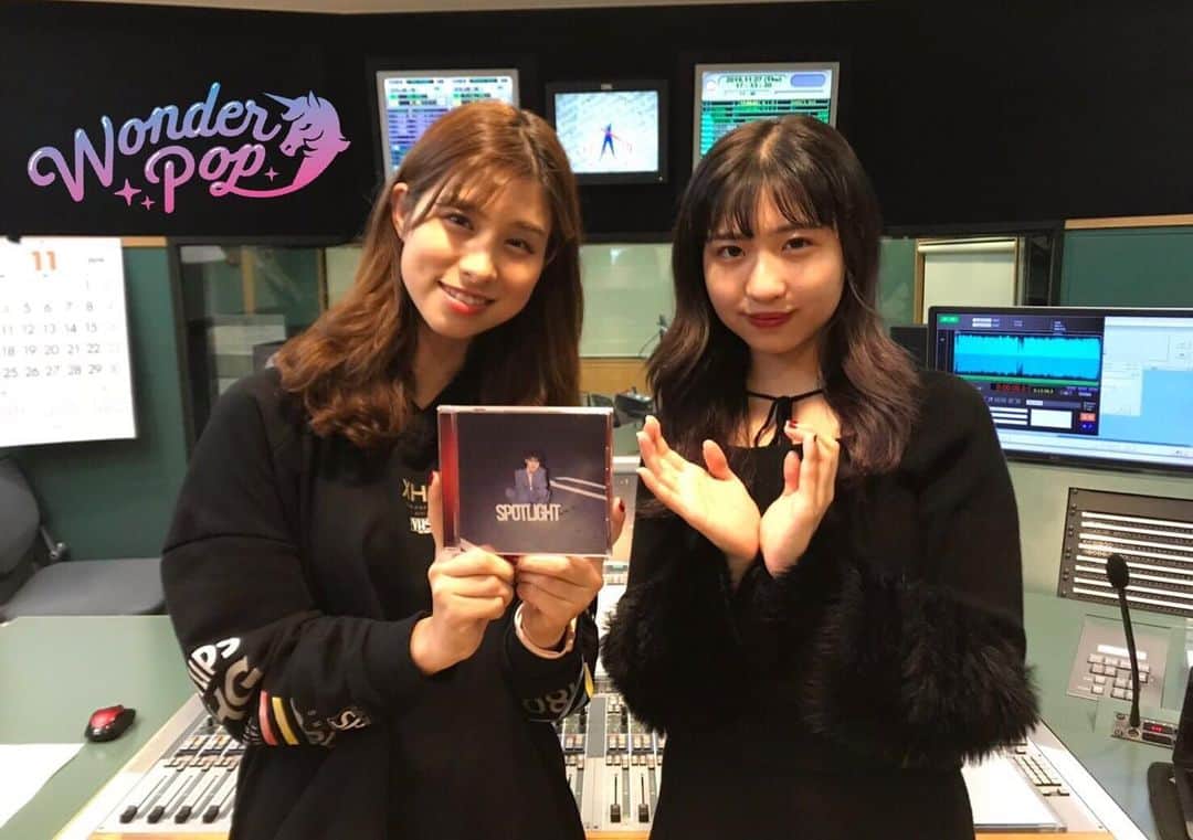 のインスタグラム：「11/13の #FM802 WONDER POP ゲストは　@_eill_ 🦄 アルバム「SPOTLIGHT」の話たくさん聞かせてくれました。 おっとりした？一面も垣間見られた😂  私はeillちゃんの声が好きだなぁ✨ 可愛いもセクシーも優しいも全部詰まった歌声、これからが益々楽しみ🥰  #radiko #タイムフリー　は明日まで🧸 #FM802 #802わんだー」