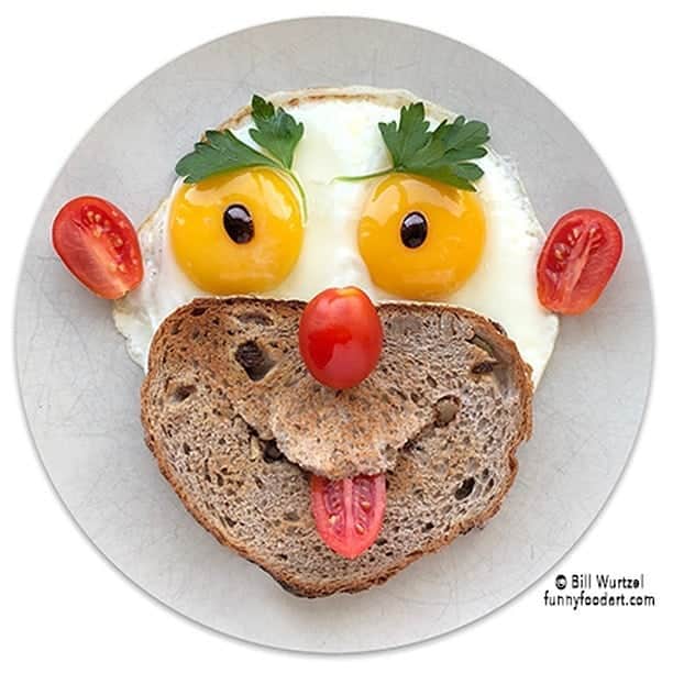 Eggs Conceptさんのインスタグラム写真 - (Eggs ConceptInstagram)「'Egghed' 🍞🍳🍅🌿 by 👉 Funny Food Art by Bill Wurtzel @funnyfoodart 👈  #funnyfoodart #billwurtzel #eggsconcept #egg #eggs #funnyfood #breakfast #breakfasttime #sunnysideup」11月20日 2時31分 - eggsconcept